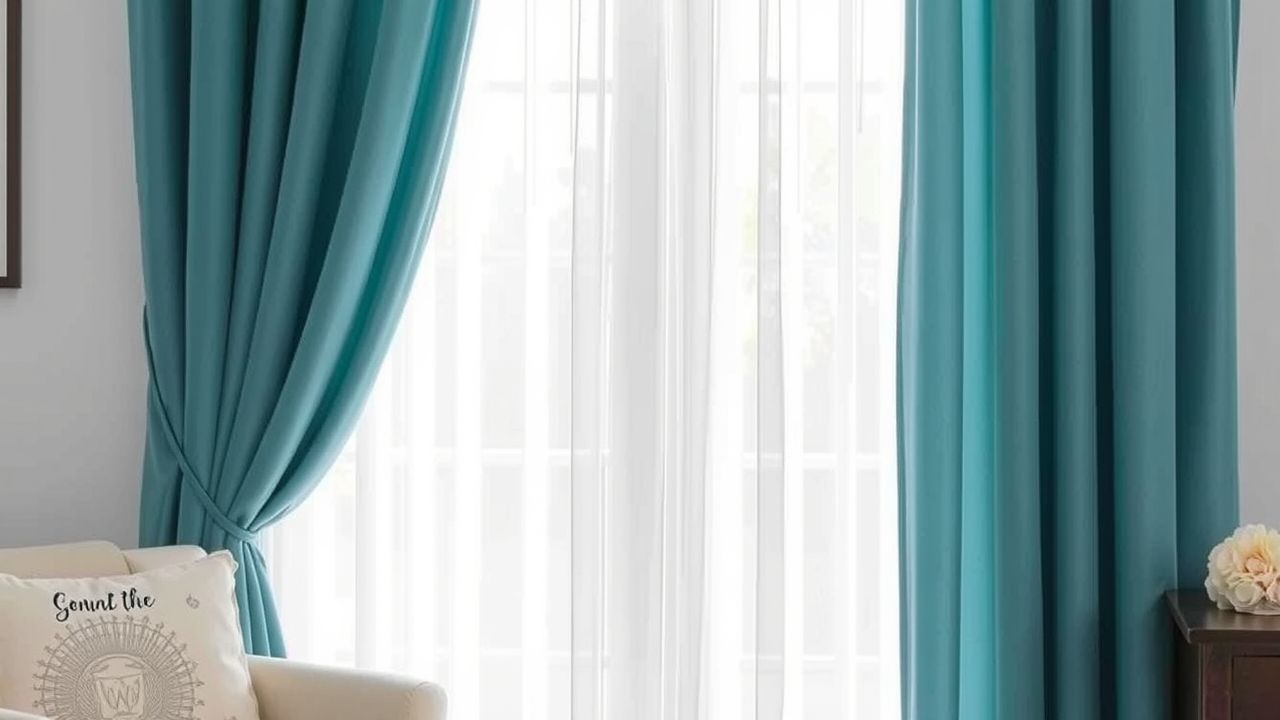طريقه تنظيف الستائر الشيفون