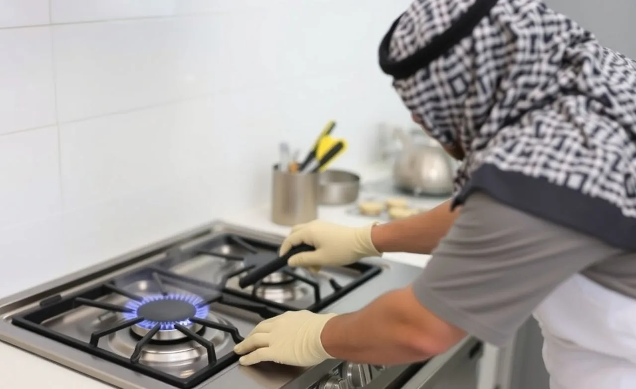 كيفية تنظيف عيون البوتاجاز