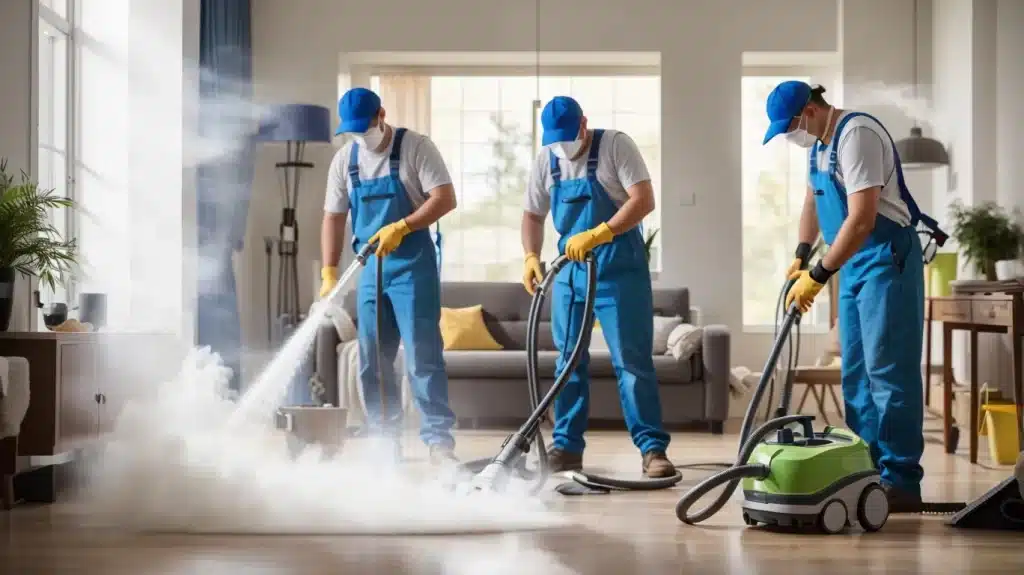 كيفية تنظيف المنزل بالبخار
