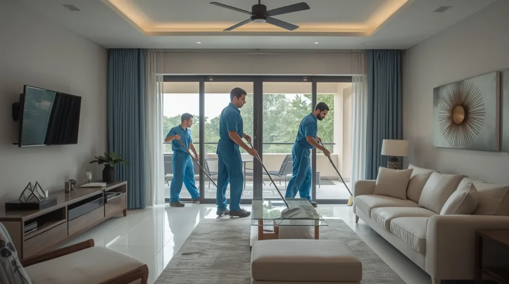 ارخص شركة تنظيف فلل مفروشة