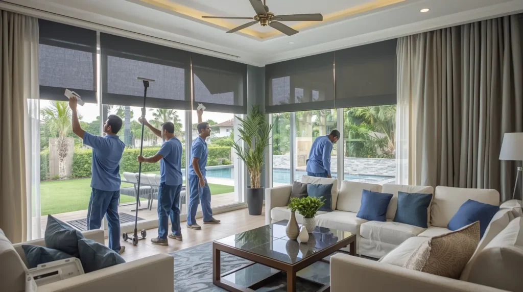 شركة نظافة فلل مفروشة