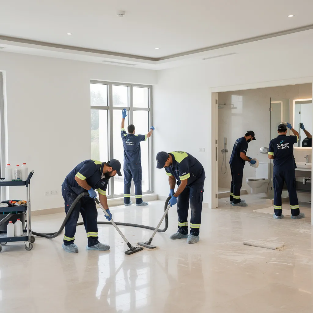 تنظيف الشقق الجديدة بعد التشطيب بجدة