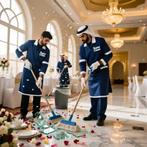 تنظيف بعد الأفراح بجدة