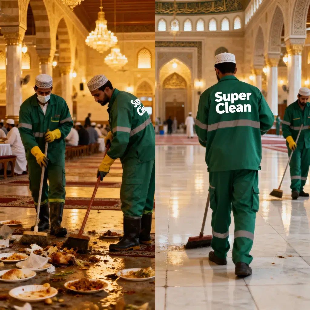 شركة تنظيف بعد الإفطار بجدة