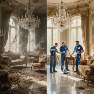 شركة تنظيف فلل مفروشة