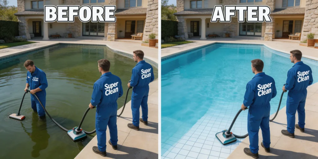 تنظيف المسابح بجدة 2 شركة تنظيف مسابح بجدة