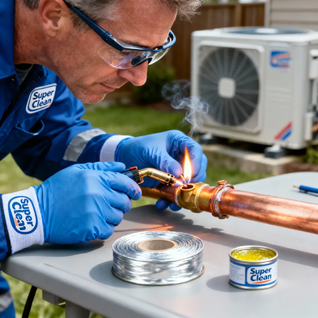 شركة تنظيف مكيفات الروضة 9 لحام مكيفات الروضه بجدة