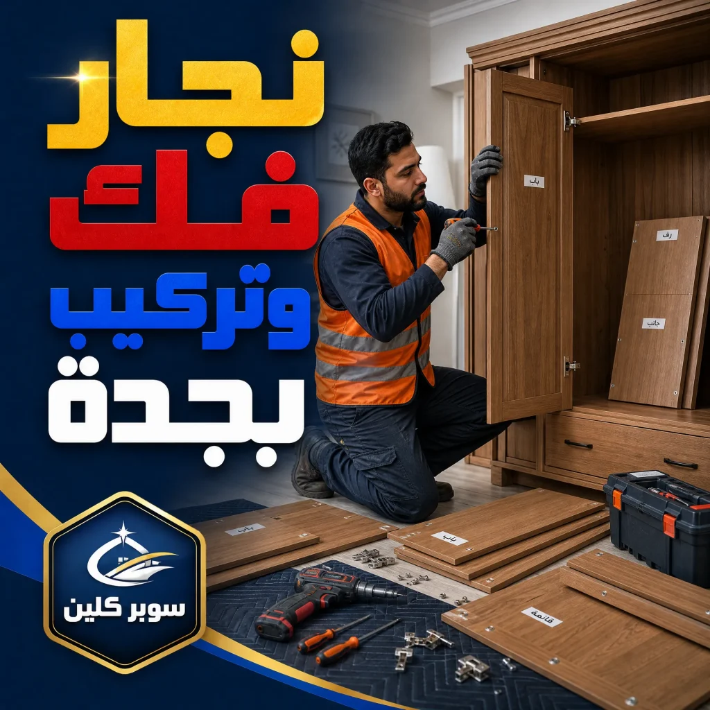 معلم نجار بجدة 8 نجار فك وتركيب بجدة