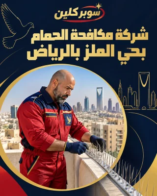 شركة تركيب طارد الحمام بحي الملز