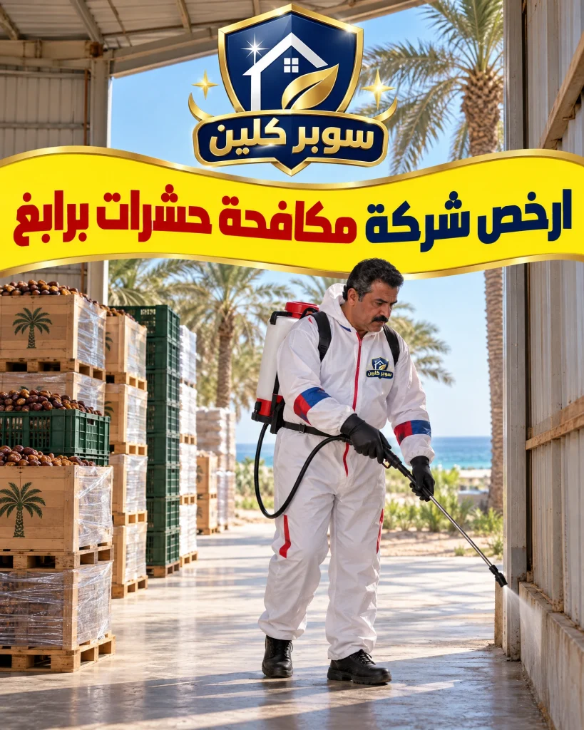 ارخص شركة مكافحة حشرات برابغ