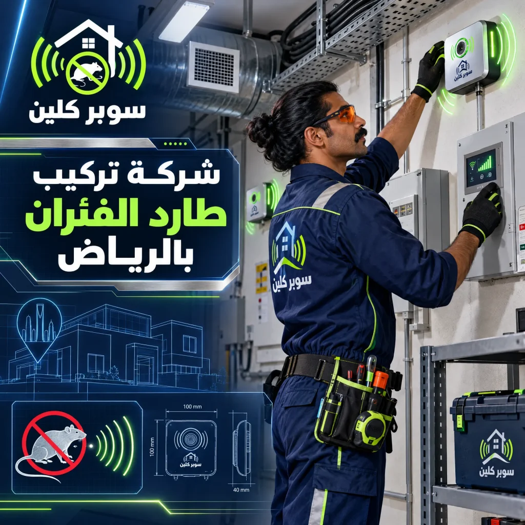 شركة تركيب طارد الفئران بالرياض