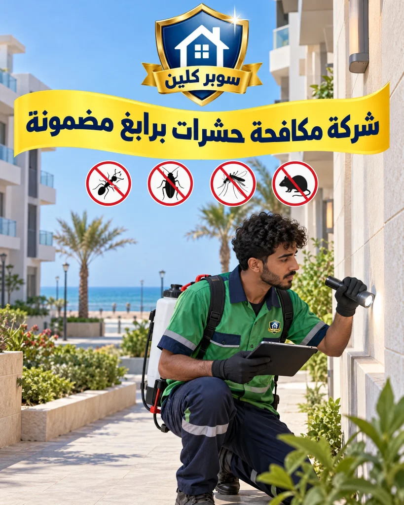 شركة مكافحة حشرات برابغ مضمونة